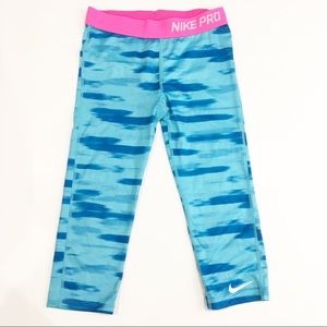 Nike Pro Girls dri Fit Leggings Size 6X/7
